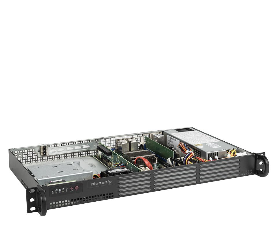 EAN 4250749700389 - bluechip SERVERline R11201s servidor 480 GB Bastidor (1U) Intel Atom® C3558 2,2 GHz 16 GB DDR4-SDRAM 200 imagen 1