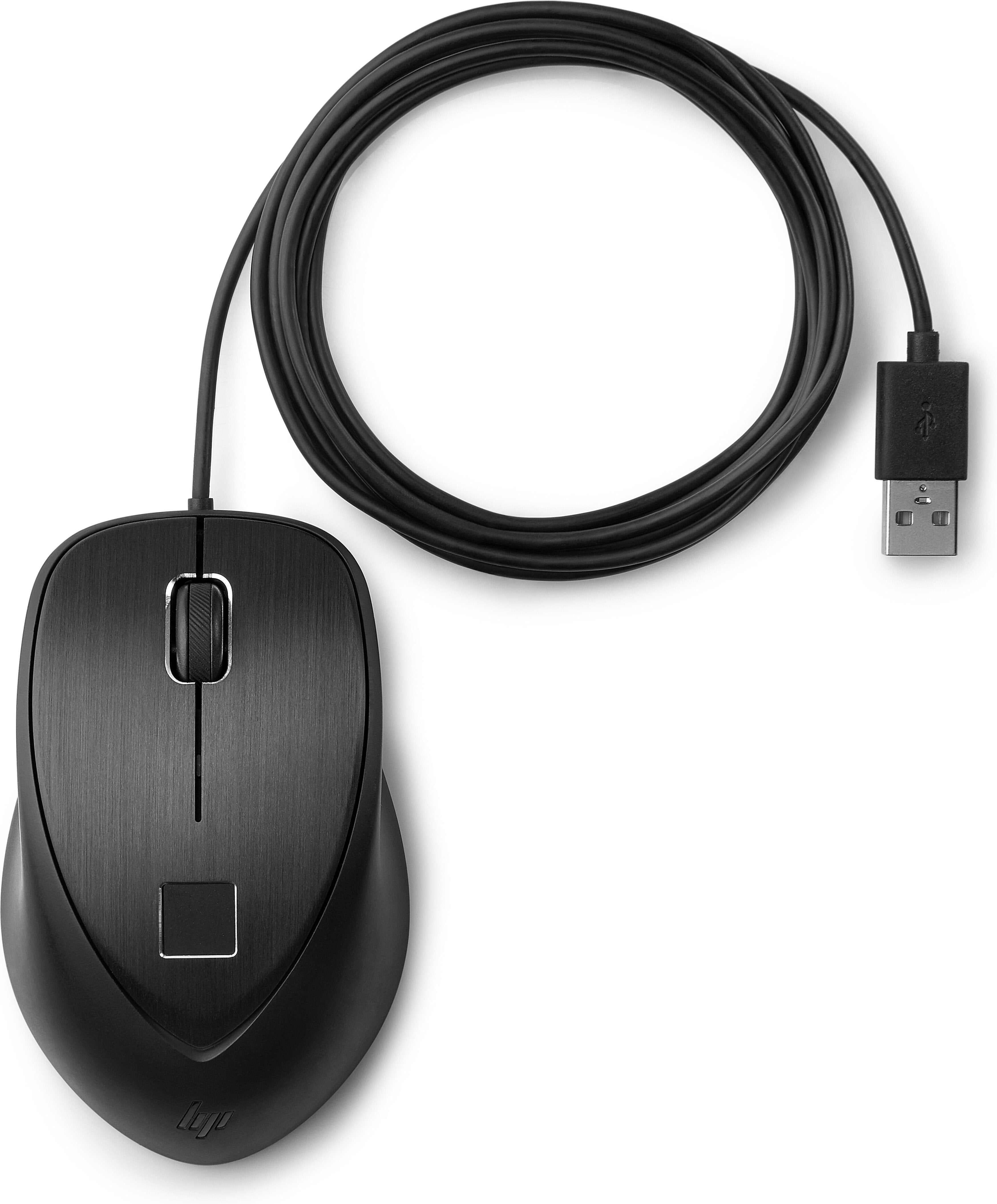 EAN 5706998947529 - HP USB Fingerprint Mouse ratón Ambidextro USB tipo A imagen 1