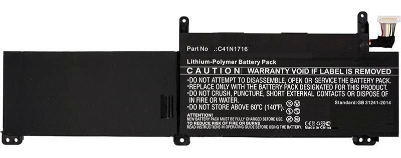 EAN 5704174371052 - CoreParts MBXAS-BA0223 refacción para laptop Batería imagen 1
