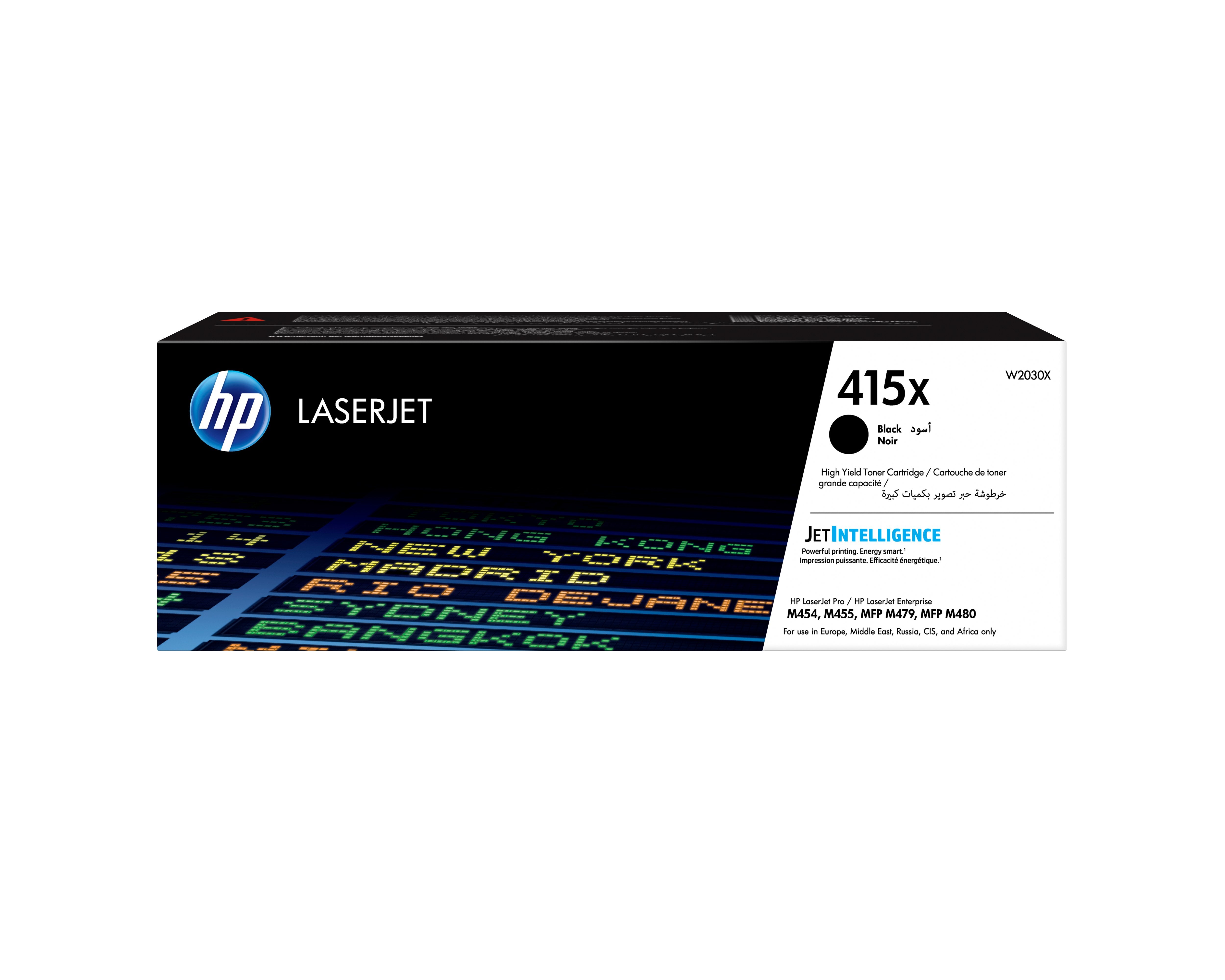EAN 0192018046382 - HP 415X High Yield Black Original LaserJet Toner Cartridge cartucho de tóner 1 pieza(s) imagen 1