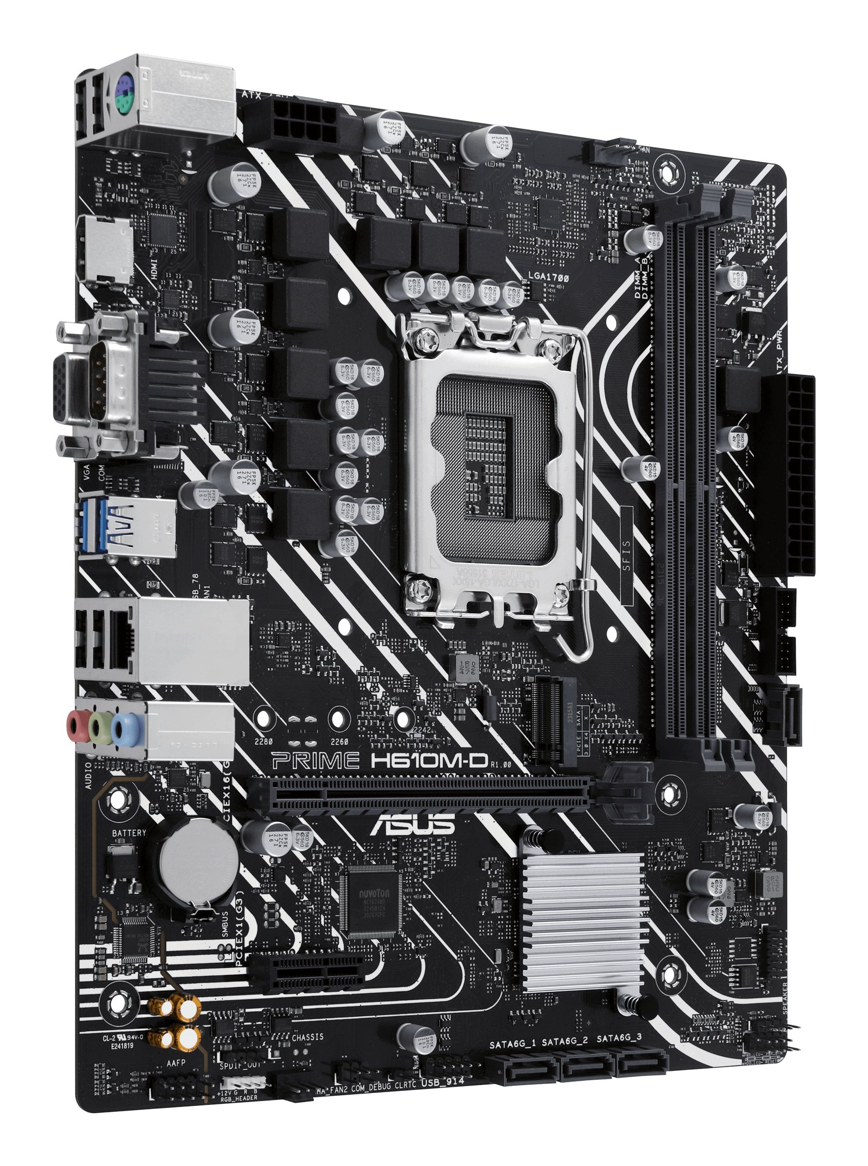 EAN 4711387339893 - ASUS PRIME H610M-D Intel H610 LGA 1700 micro ATX imagen 3