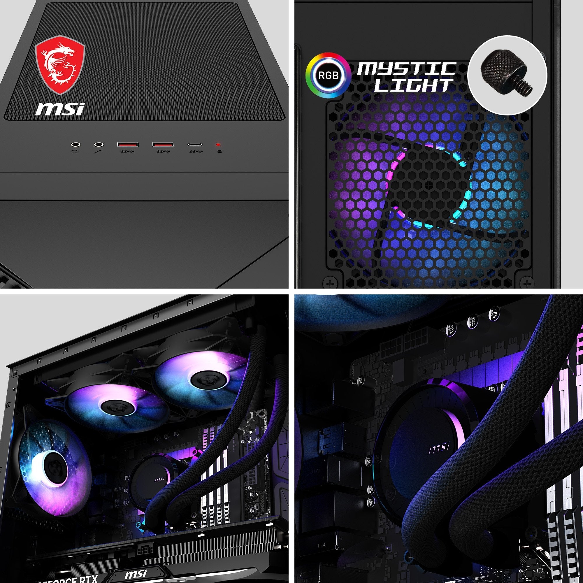 Pc Gaming Msi Mpg Infinite X2 14nug7-460at Intel® Core I7 I7-14700kf 32 Gb Ddr5-Sdram 1 Tb Ssd Nvidia Geforce Rtx 4080 Super Windows 11 Home