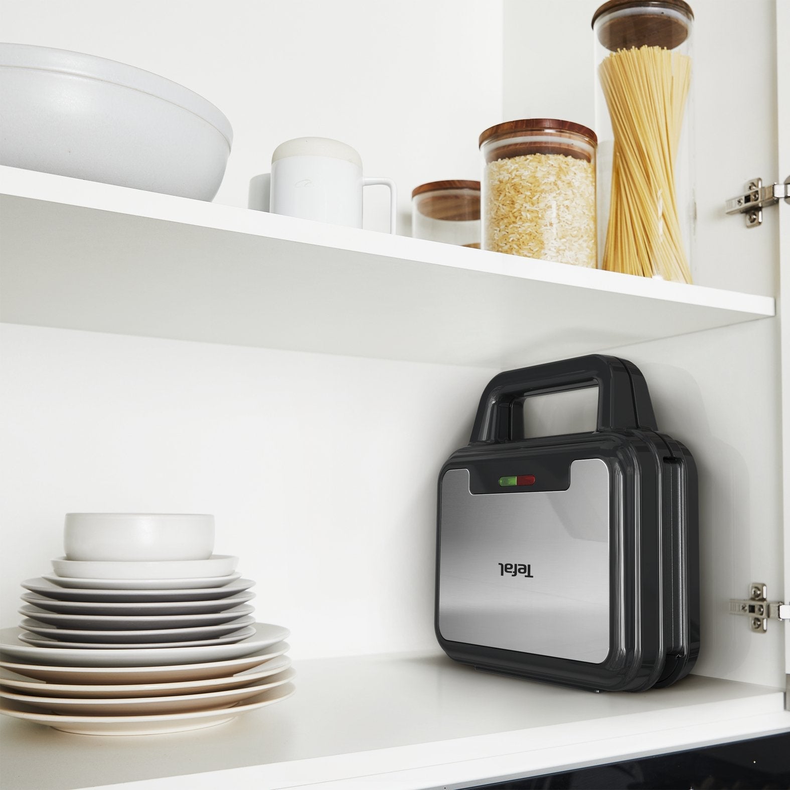 EAN 3016661177057 - Tefal SW383D10 sandwichera 700 W Negro, Acero inoxidable imagen 14