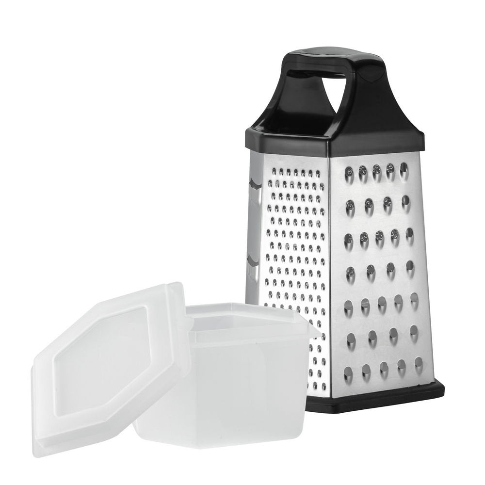 EAN 4260709010250 - Resto Kitchenware 95413 cortador de verduras en espiral o rallador manual Caja ralladora Negro, Acero ino imagen 4