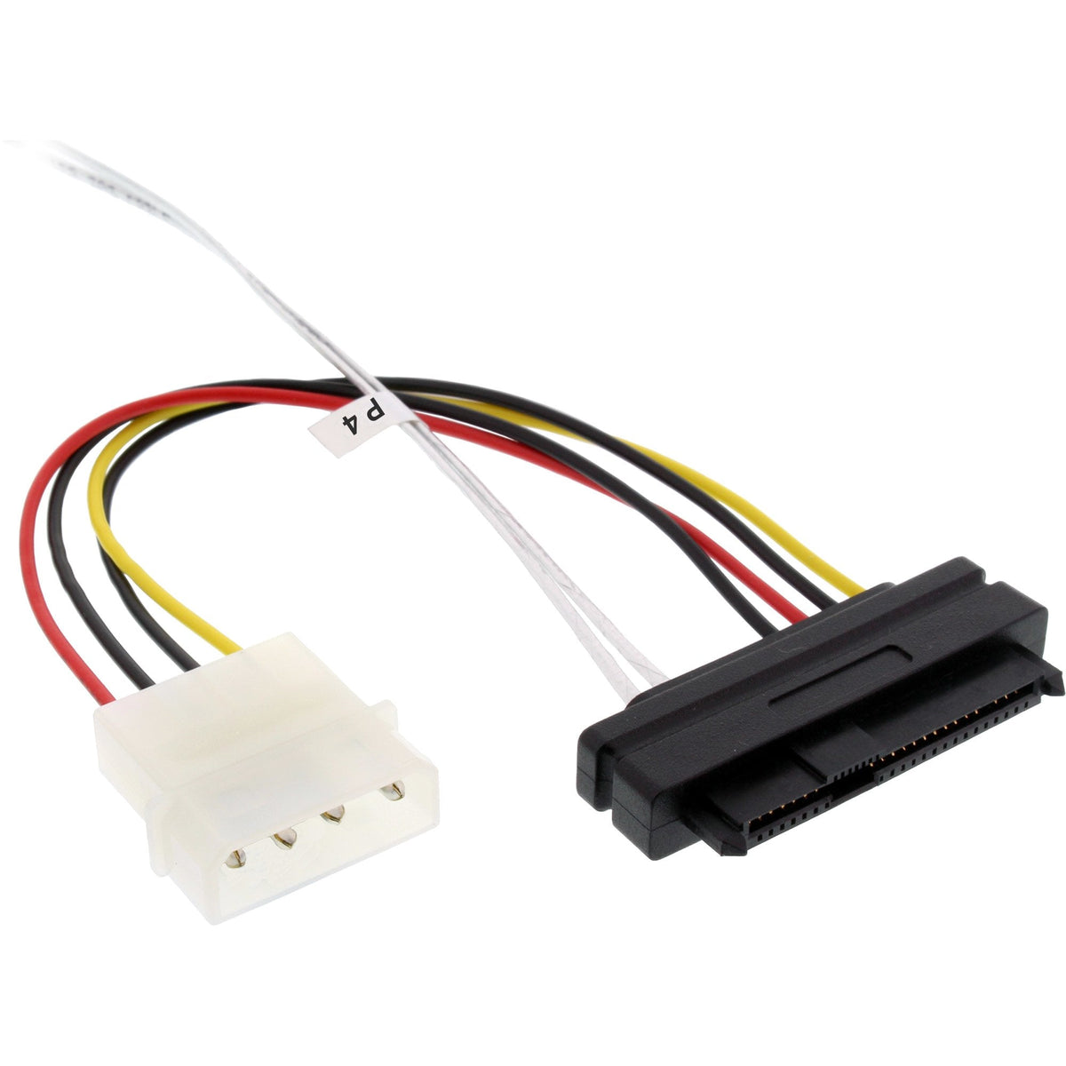 Inline® Mini Sas Hd Cable Sff-8643 Angled A 4x Sff-8482 + Power 0.5m
