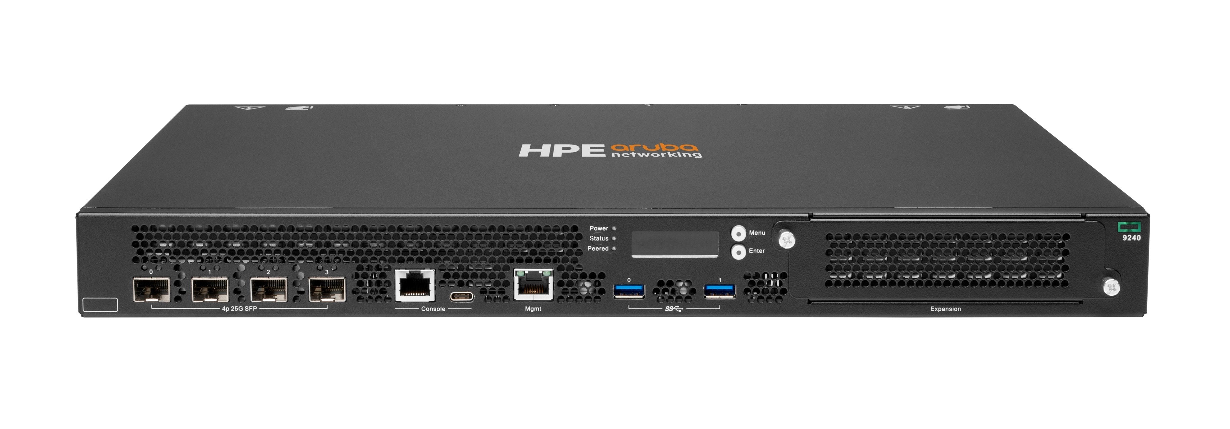 Aruba 9240 (Rw) Campus Gateway 4xsfp28 1 Expansion Slot