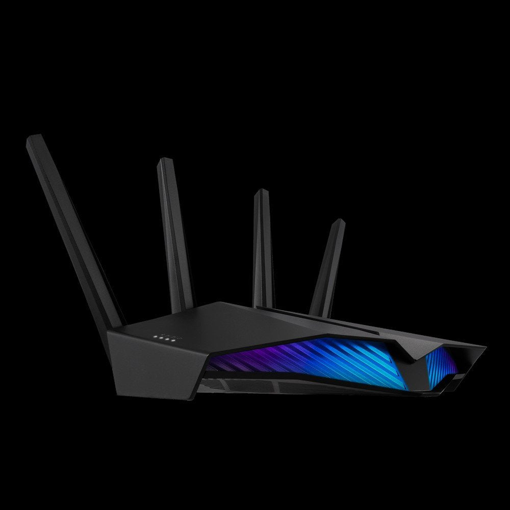 Wireless Router Asus Rt-Ax82u Negro 4804mbps/4xrj45 Lan Gigabit+1xwan/4 Antenas/Wifi 6 90ig05g0-Mo3r10