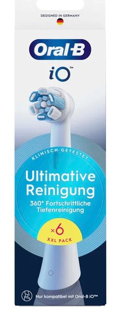 EAN 8700216194761 - Oral-B iO Ultimative Reinigung 6 pieza(s) Blanco imagen 2