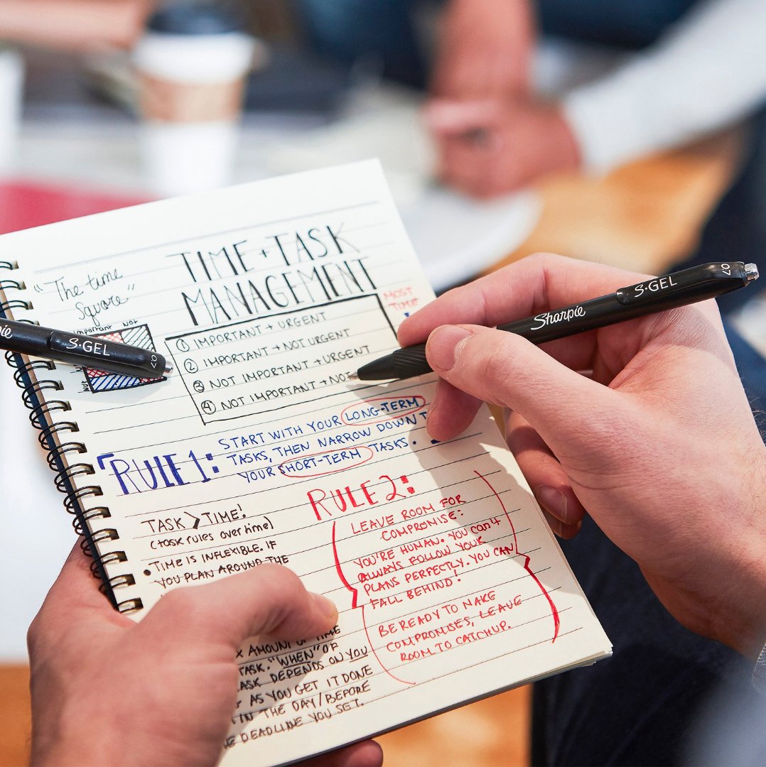 Bolígrafo Sharpie-Gel S-Gel Negro Blister De 3