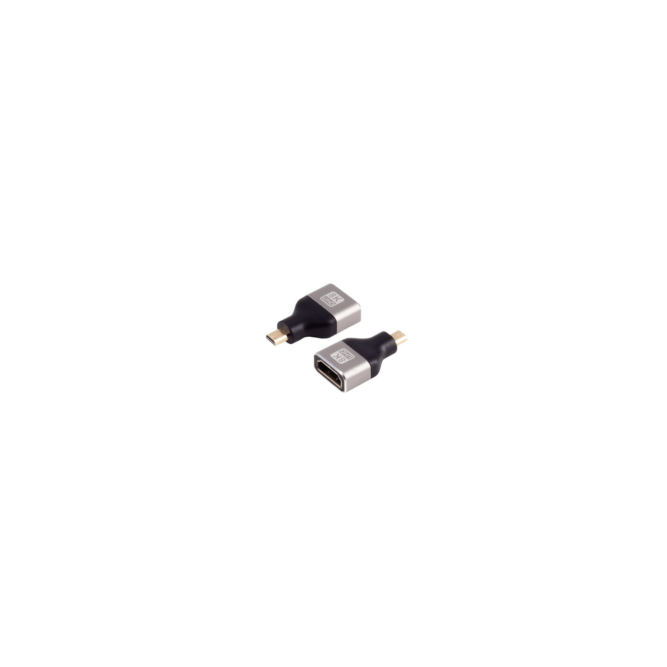 EAN 4017538004642 - shiverpeaks SP10-01058 cambiador de género para cable HDMI-D HDMI-A Plata imagen 1