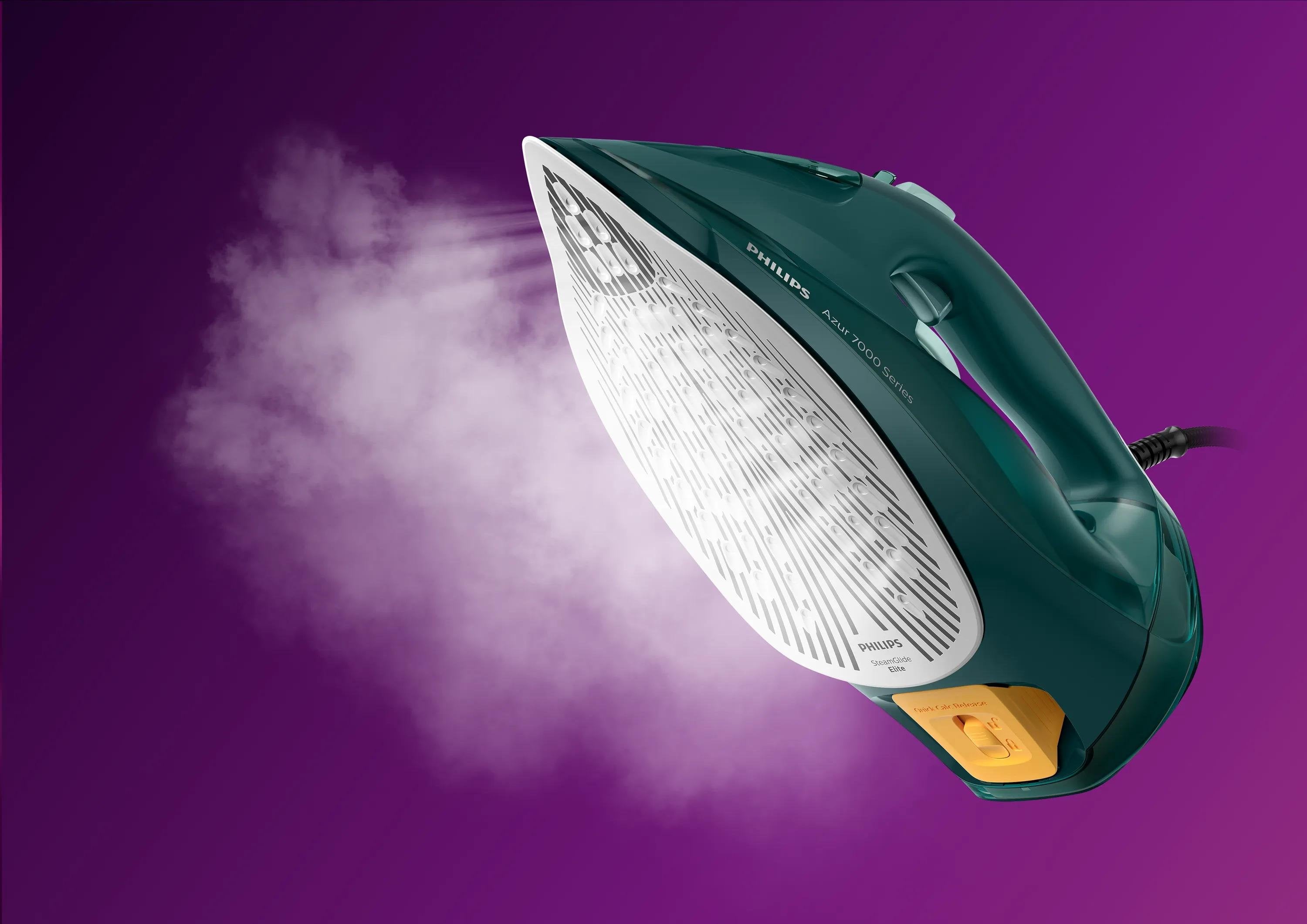 EAN 8720389015809 - Philips 7000 series DST7050/70 plancha Plancha a vapor Suela SteamGlide Elite 2800 W Verde imagen 6
