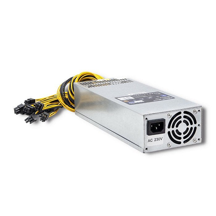 EAN 5901878501772 - Qoltec 50177 unidad de fuente de alimentación 1600 W Plata imagen 1