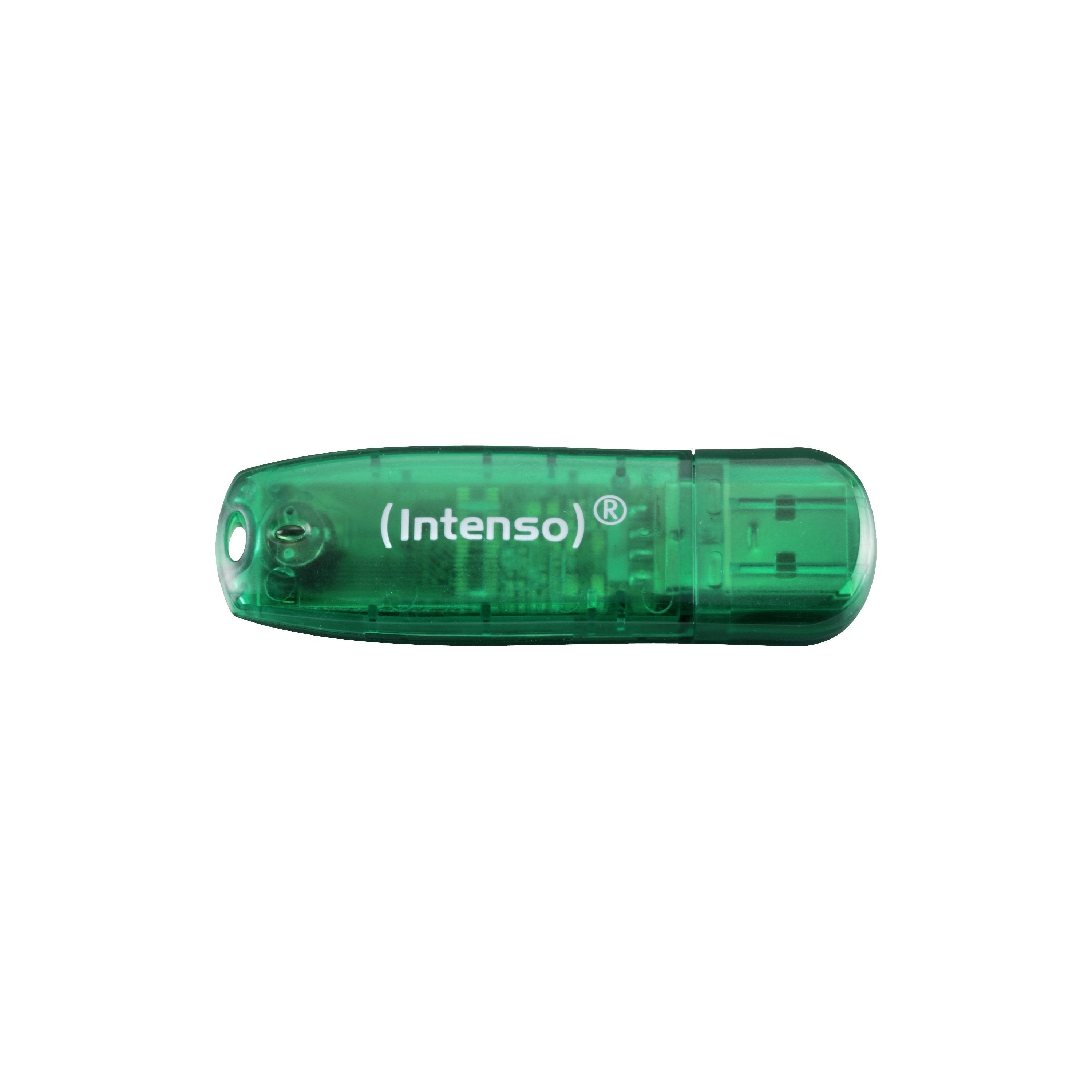 EAN 4034303008537 - Intenso Rainbow Line unidad flash USB 8 GB USB tipo A 2.0 Verde imagen 1