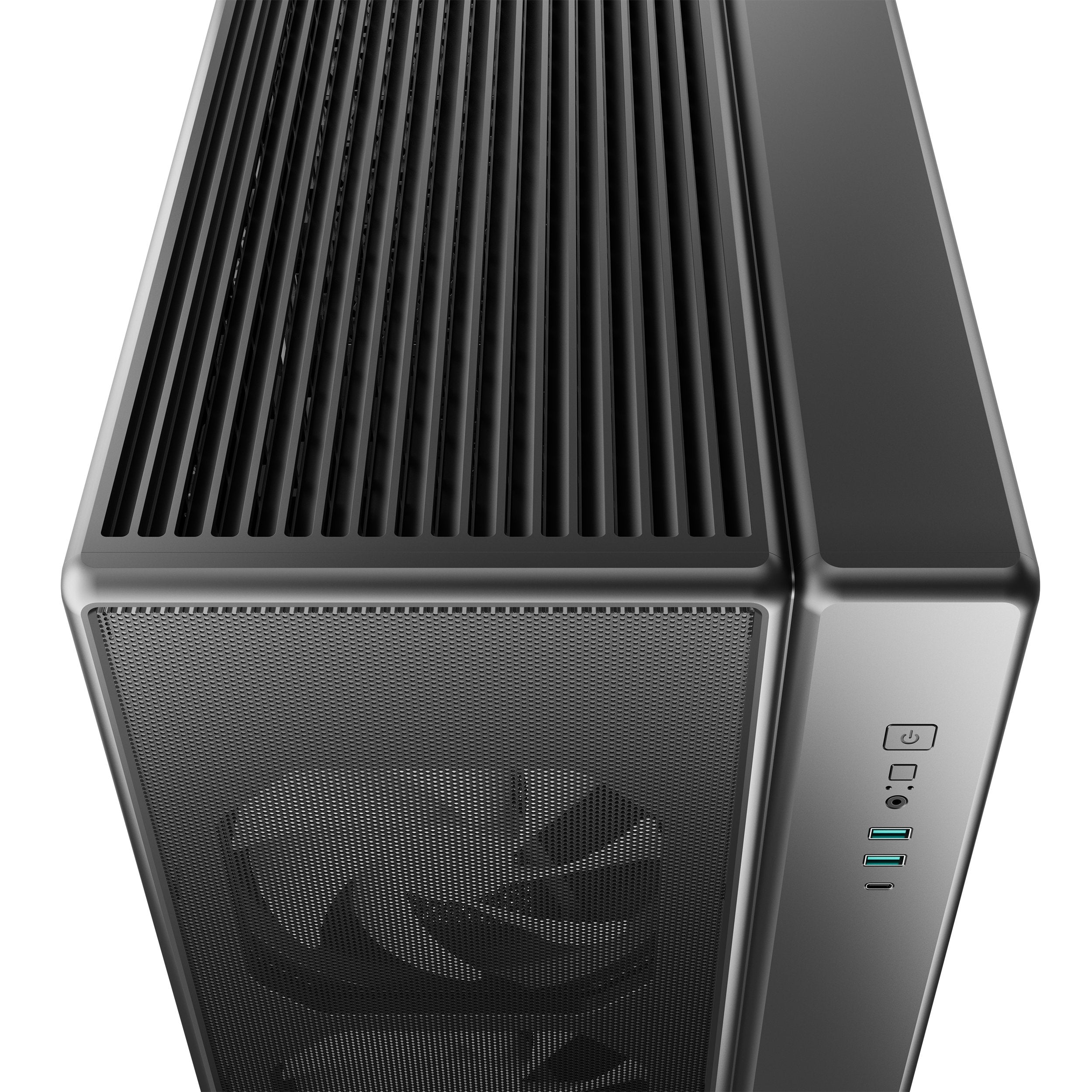 Deepcool Cg590 Mesh 2f Micro Atx Midi Tower Case, Black