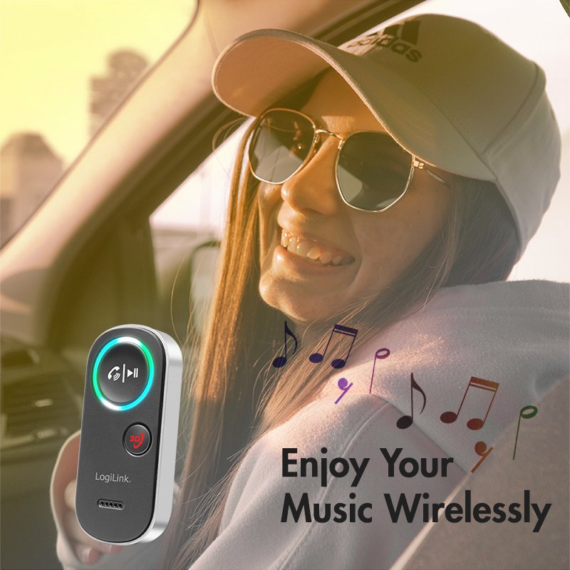 Logilink Bluetooth 5.4, 3d-Audioempfänger, Negro