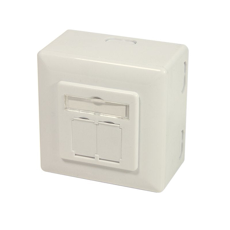 Logilink Np0006a Roseta 2 X Rj-45 Blanco