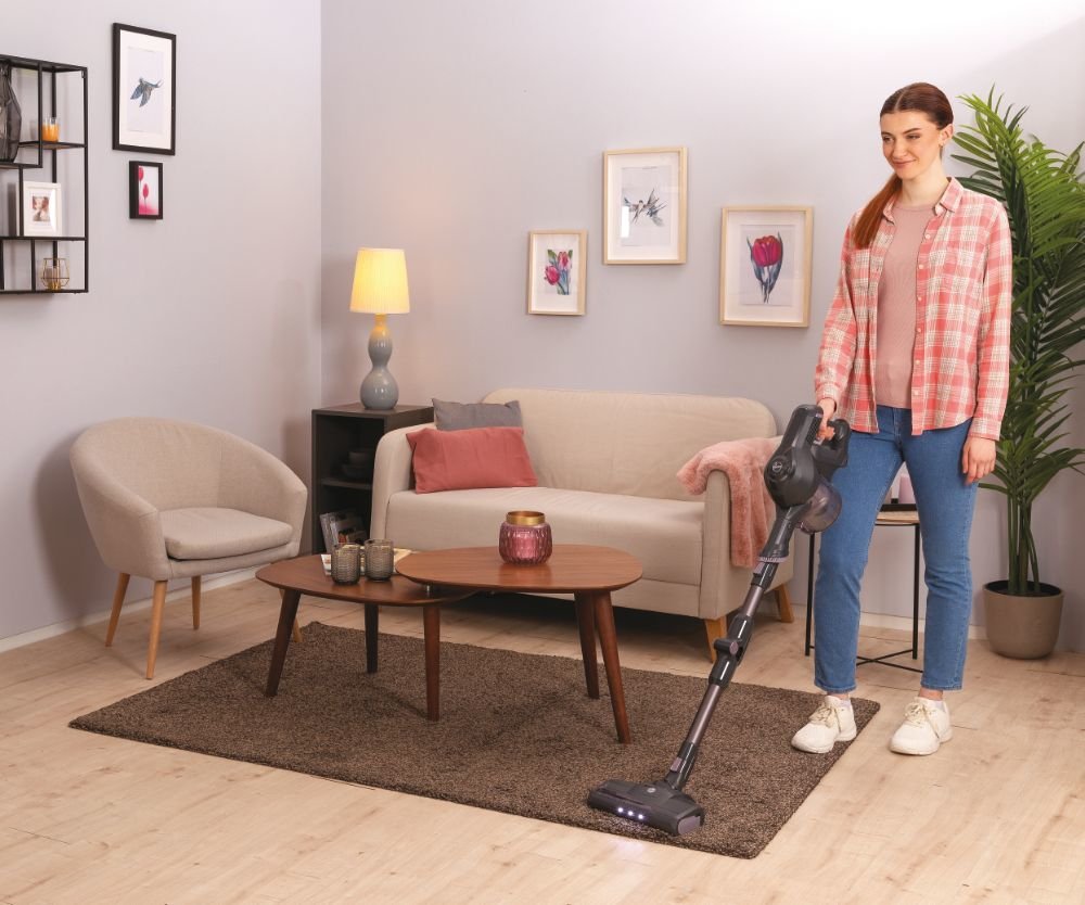 EAN 8059019065328 - Hoover HF1 HF103X 011 Aspiradora escoba Batería Secar Sin bolsa 0,9 L 170 W Titanio imagen 11