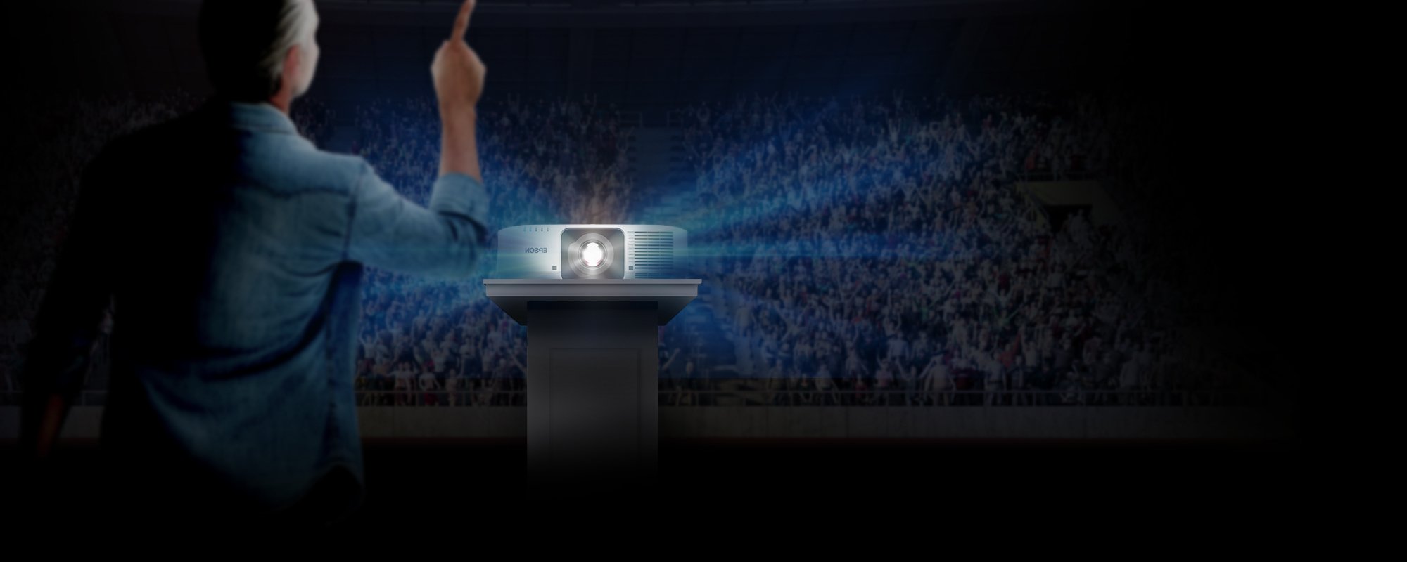 Proyector Epson Eb-Pu1008w Para Grandes Espacios 8500 Lúmenes Ansi 3lcd Wuxga (1920x1200) Blanco