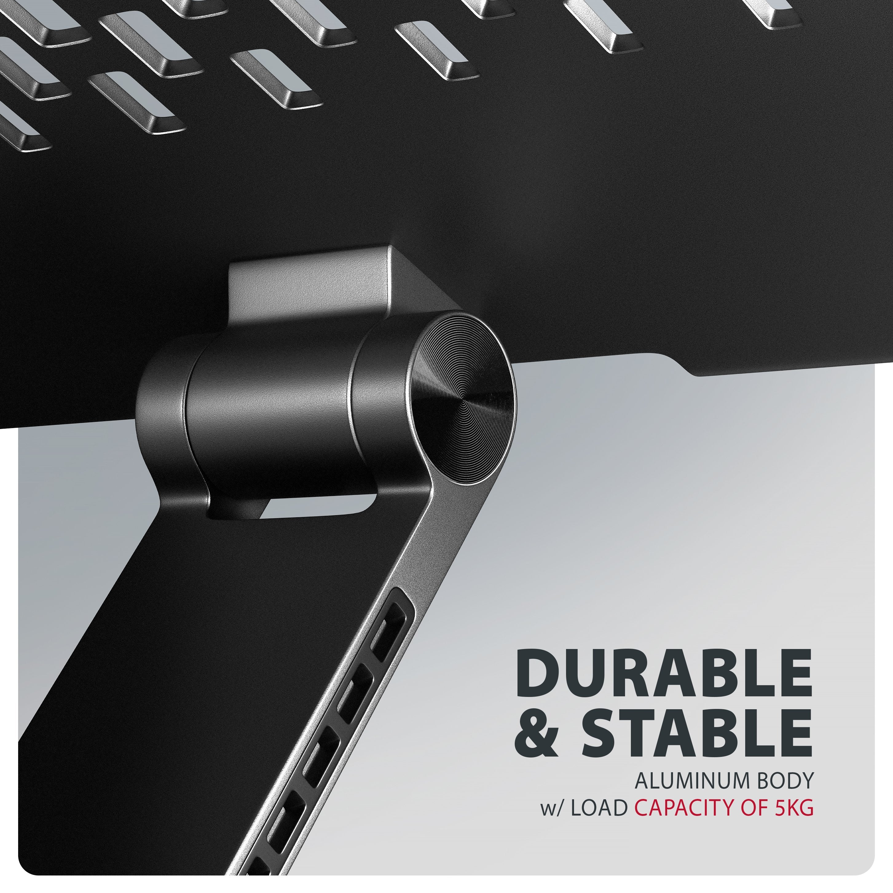 EAN 8595247909206 - Axagon STND-LRB Laptop-Ständer, 360° drehbar, Doppelgelenk, verlängerbar Soporte para ordenador portátil imagen 10