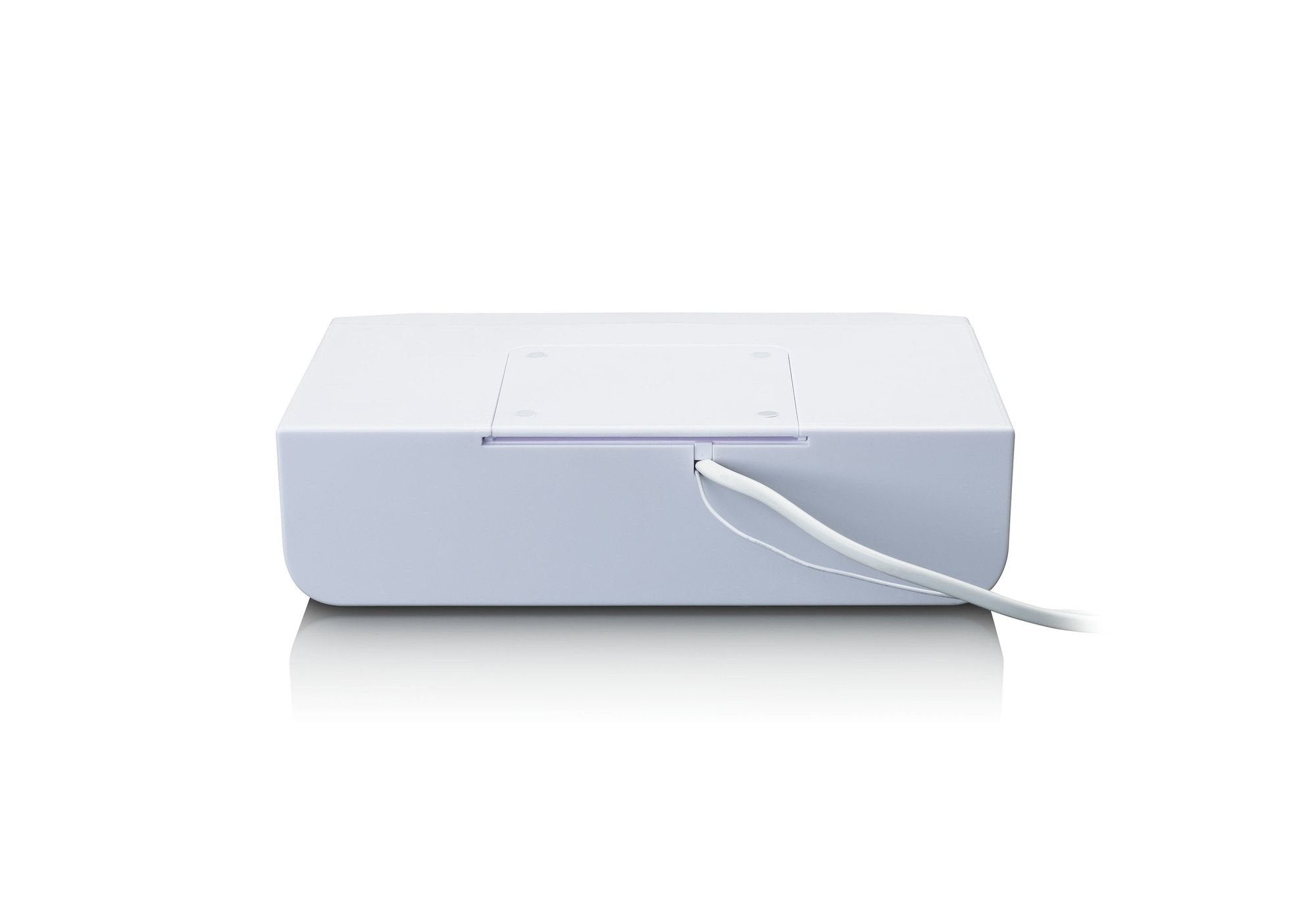 EAN 8711902041221 - Lenco KCR-100 Reloj Digital Blanco imagen 4