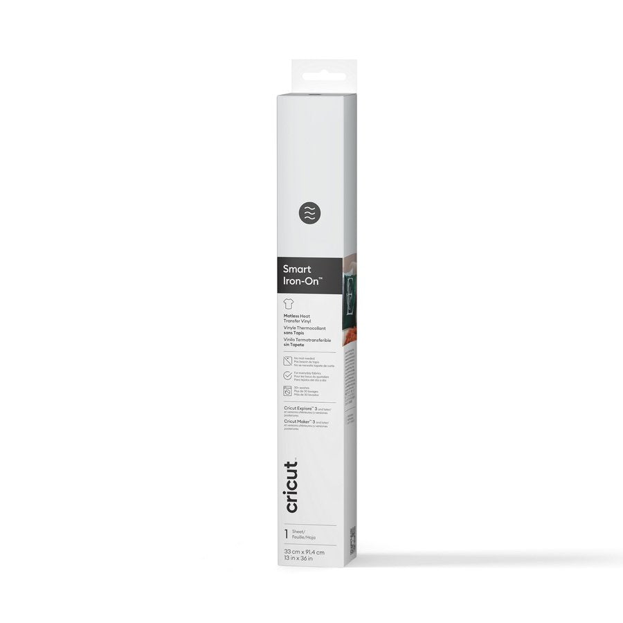EAN 0093573557545 - Cricut Smart Iron-On Rollo de vinilo de termotransferencia Vinilo de termotransferencia liso imagen 1