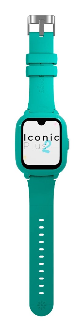 Savefamily Reloj Inteligente Infantil Iconic Plus 2 Con Gps Y Llamada - Ip67 - Bateria 850mah - Ia - Menta