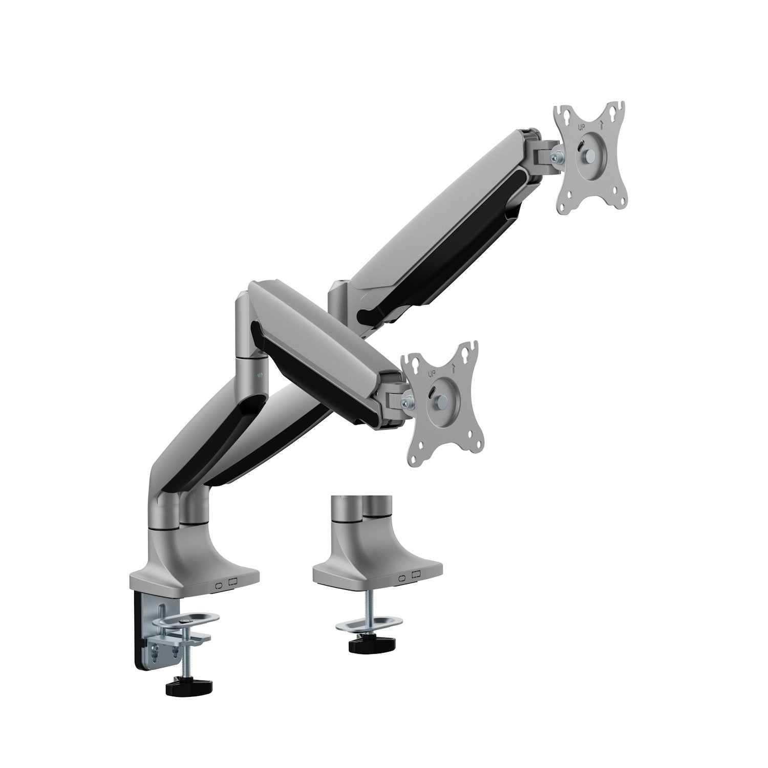 Soporte Mesa Monitor Ewent Ew1528 Hasta 35" Max.15g 2 Brazos Plata