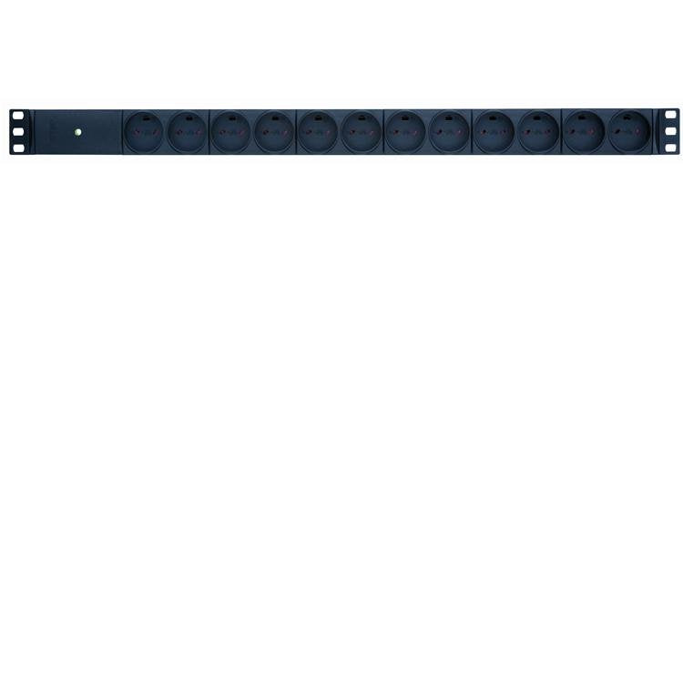EAN 5714590005097 - Retex 24155212-2 unidad de distribución de energía (PDU) 12 salidas AC 0U/1U Aluminio, Negro imagen 1