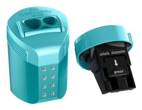 Faber Castell Sacapuntas Doble Rollon (1 Unidad Color Aleatorio)