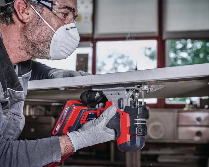 Sierra De Calar Einhell Tp-Jst 18/135 Li Bl-Solo, 4321265 Rojo/Negro