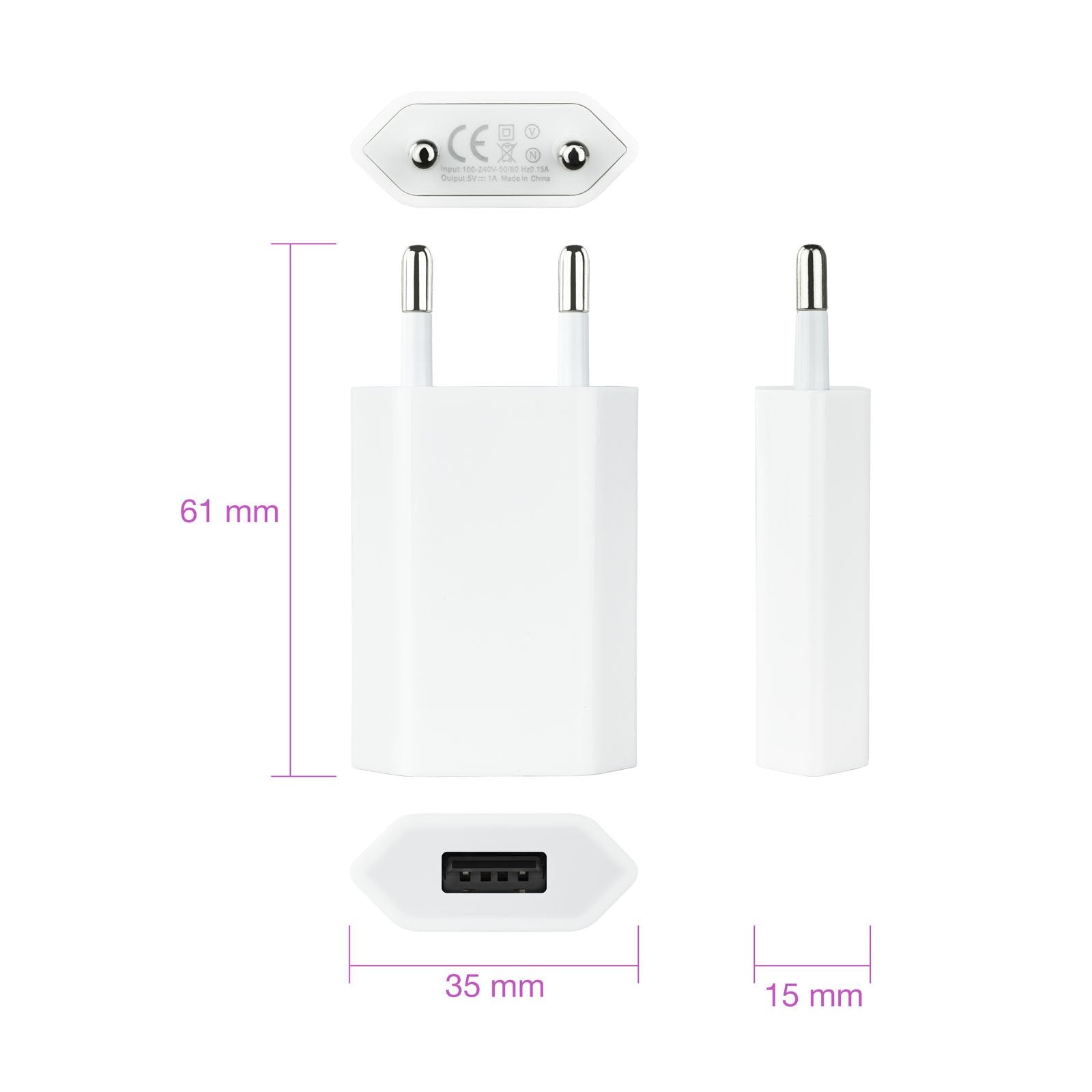 EAN 8433281006126 - Nanocable 10.10.2001 cargador de dispositivo móvil MP3, Smartphone, Tableta Corriente alterna Interior imagen 3