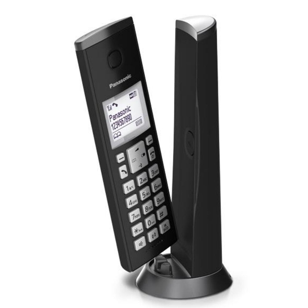 Teléfono Panasonic Kx-Tgk220 Dect Identificador De Llamadas Negro
