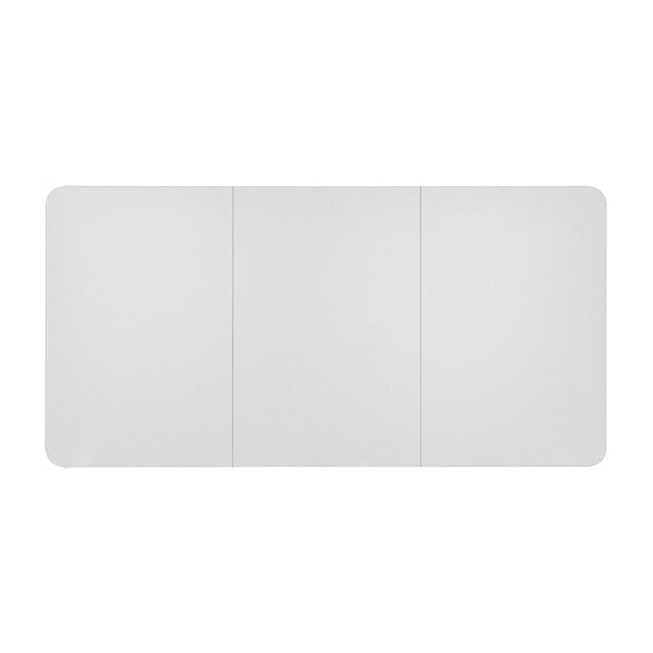 Table Top, 3-Piece Partioned, 1200x600mm, Blanco