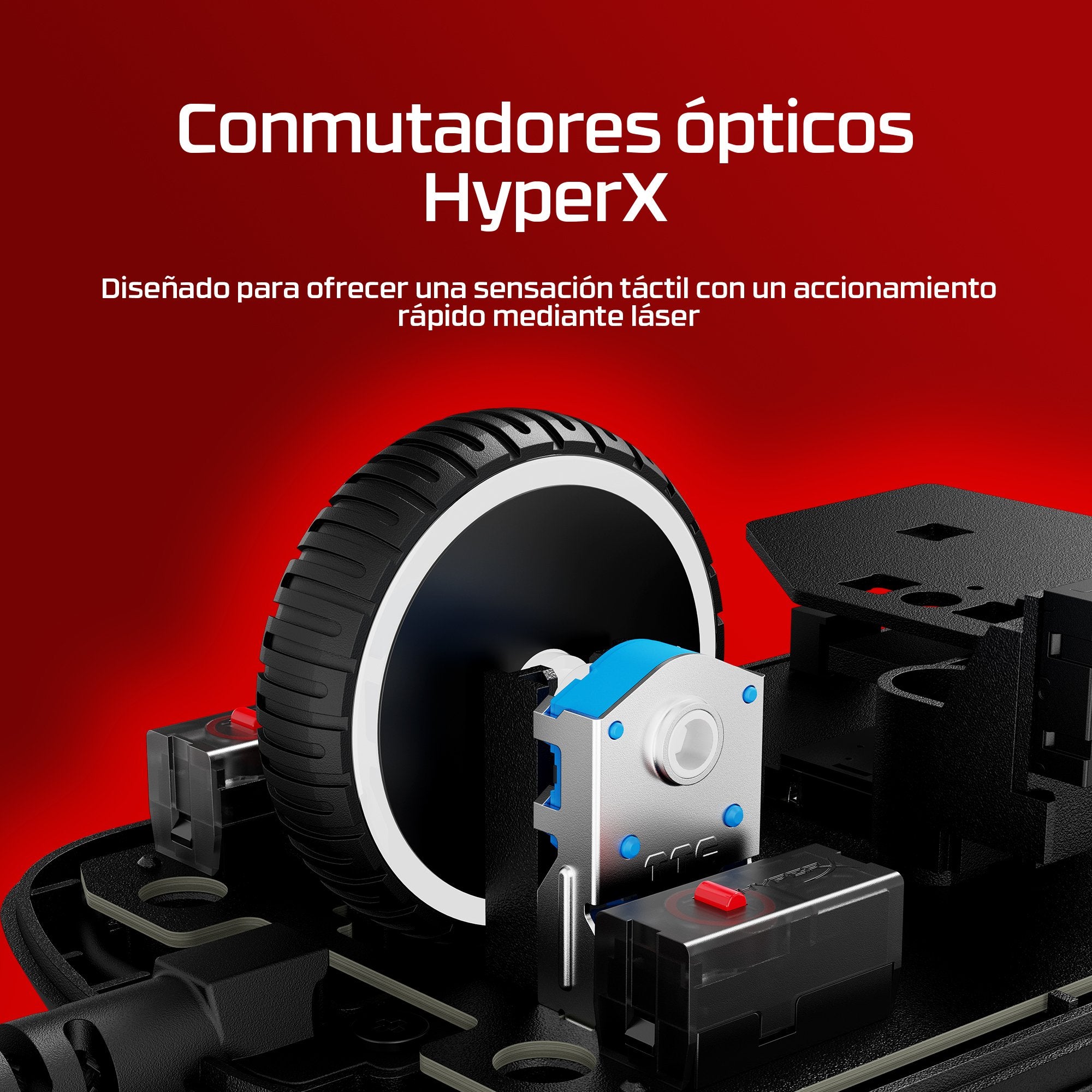 EAN 0198415001641 - HyperX Pulsefire Saga Wired Gaming Mouse ratón Juego Ambidextro USB tipo A Óptico 3200 DPI imagen 6