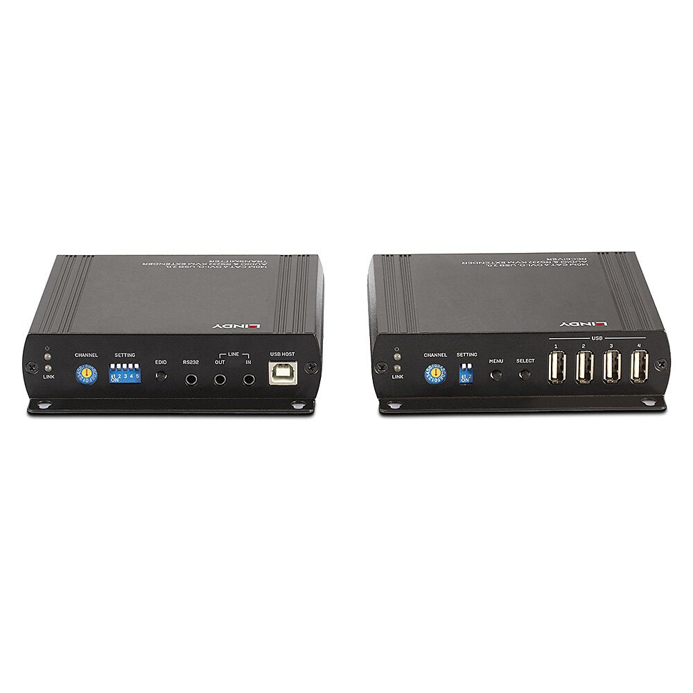 Lindy 140m Cat.6 Dvi-D, Usb, Audio & Rs232 Kvm Extender