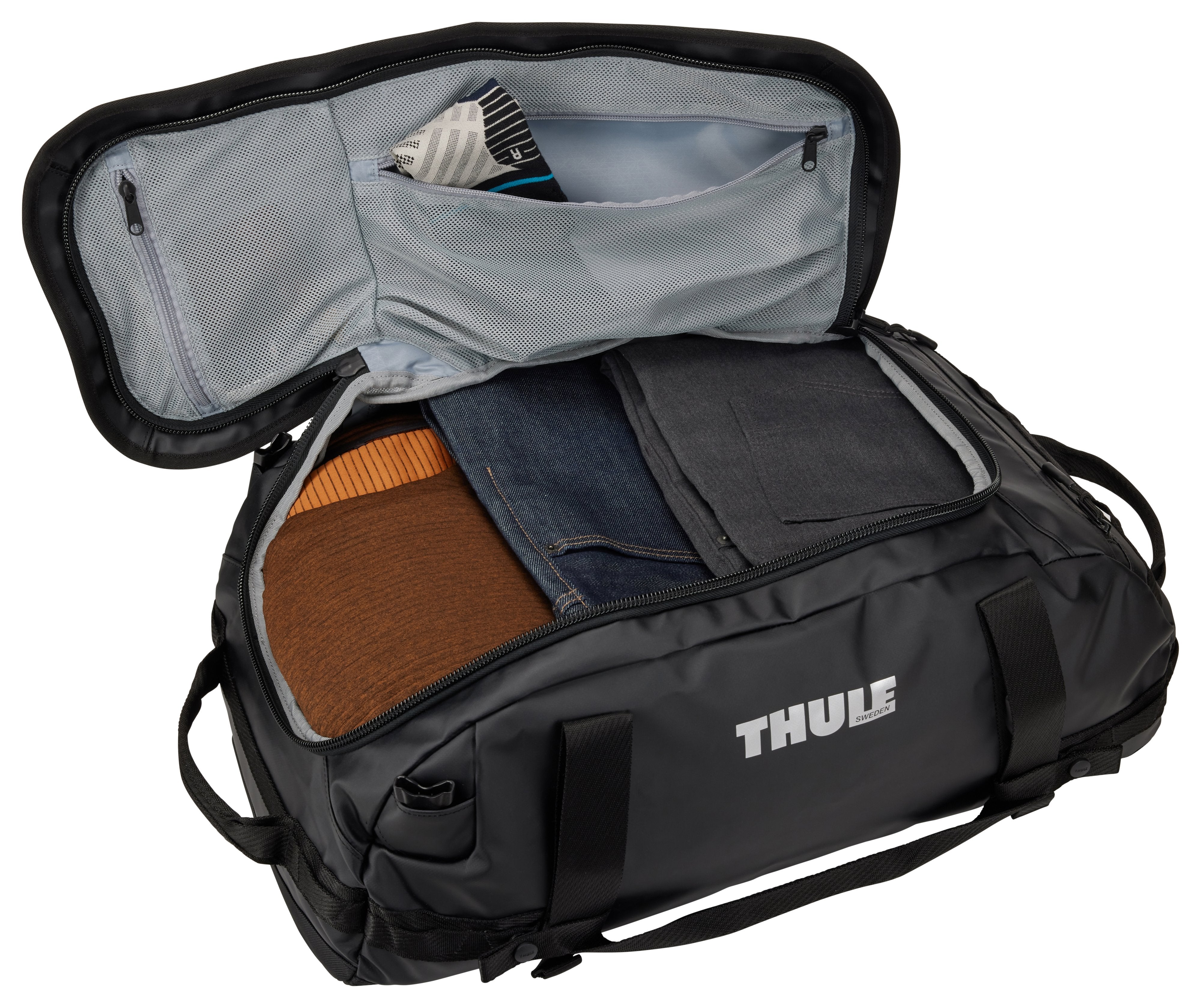 EAN 85854255196 - Thule Chasm TDSD302 Black bolso de lona 40 L Poliéster Negro imagen 5