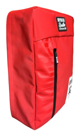 Akira Mochila Para Portátil Y Tablet Impermeable Y Antirrobo 15 Y 16 Pulgadas Rojo