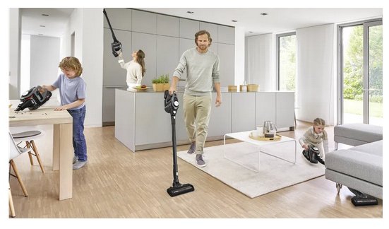 EAN 4242005394654 - Bosch Serie 8 BSS825MULT aspiradora de pie y escoba eléctrica Aspiradora escoba 2 en 1 Batería Secar HEPA imagen 6