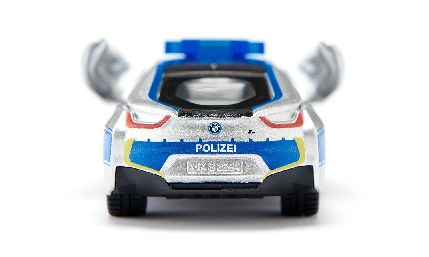 EAN 4006874023035 - Siku BMW i8 Police Modelo a escala de furgón policial Previamente montado 1:50 imagen 4
