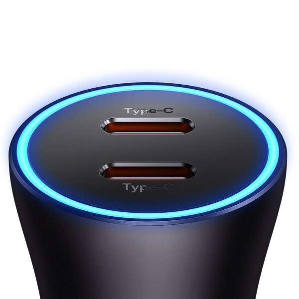 Baseus Golden Contactor Pro, 2x Usb-C, 40w (Szara)