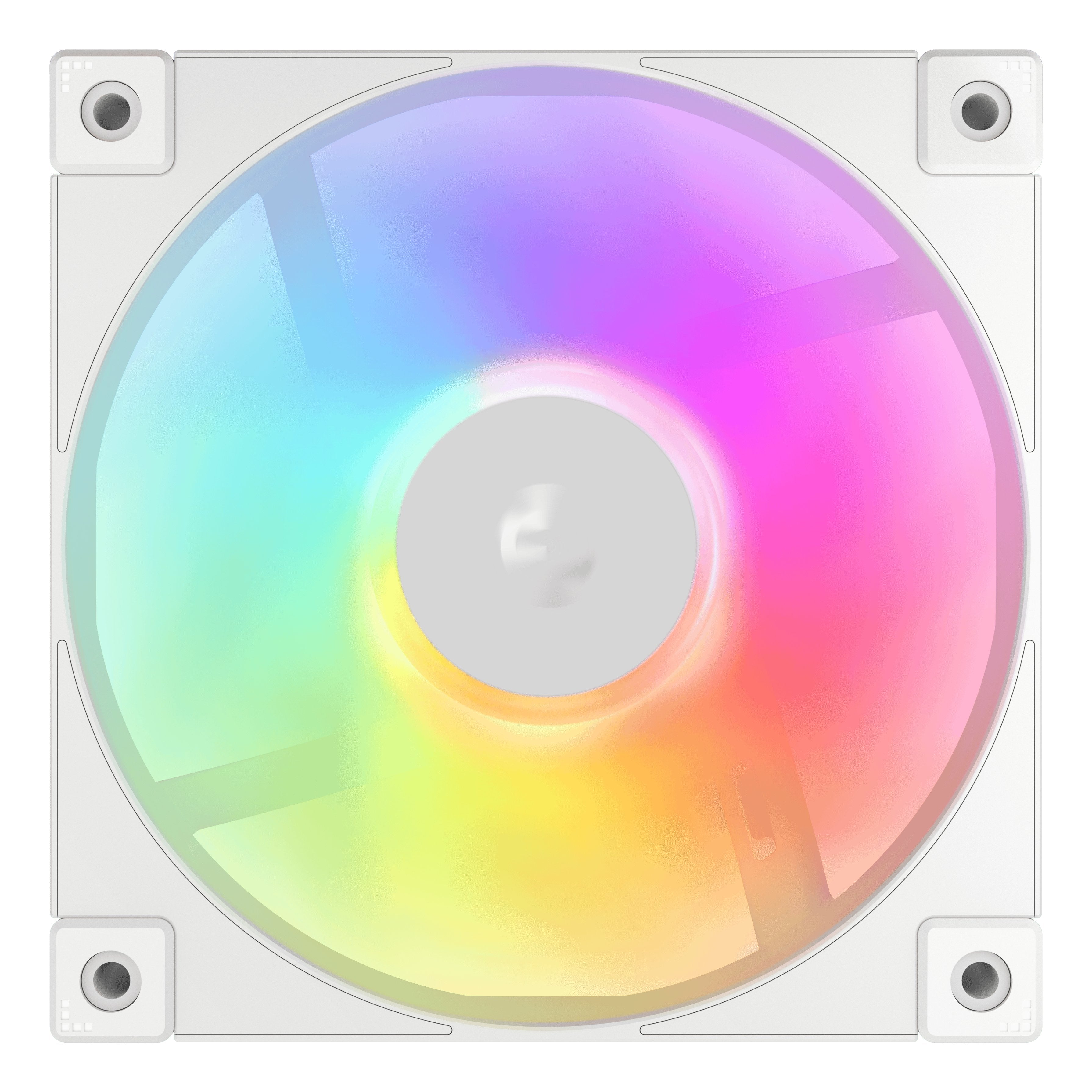 Ventilador Pc Deepcool Fd12 Argb Wh 120x120x25 120 Mm R-Fd12-Whapn1-G