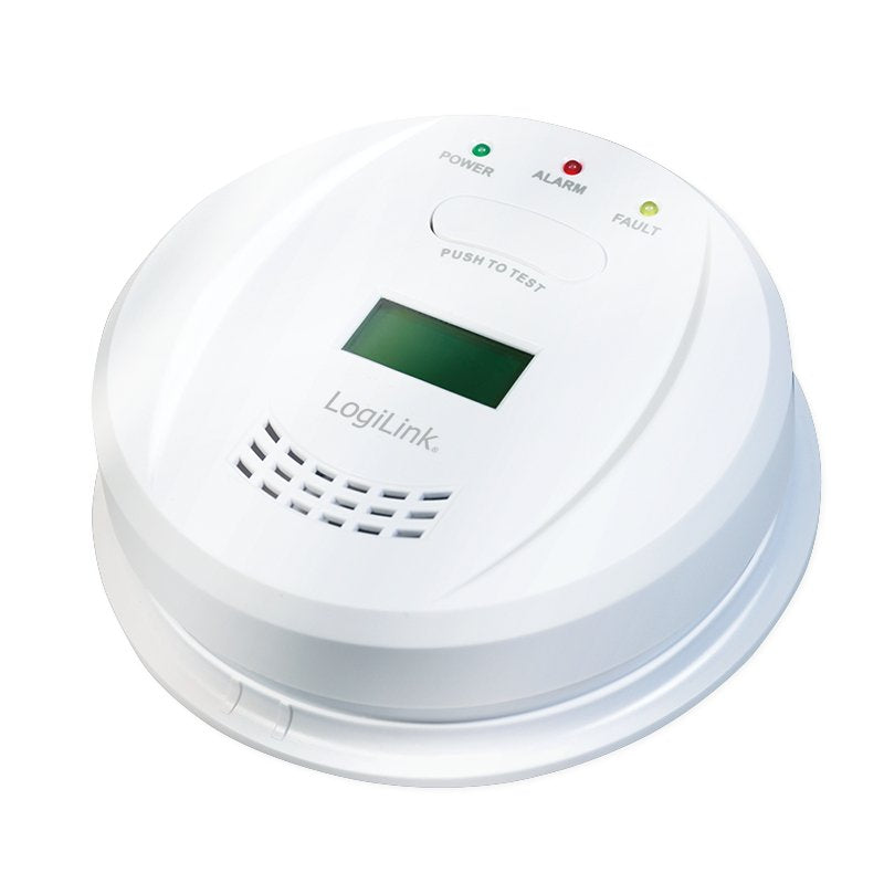 Detector De Monóxido De Carbono Logilink Con Lcd