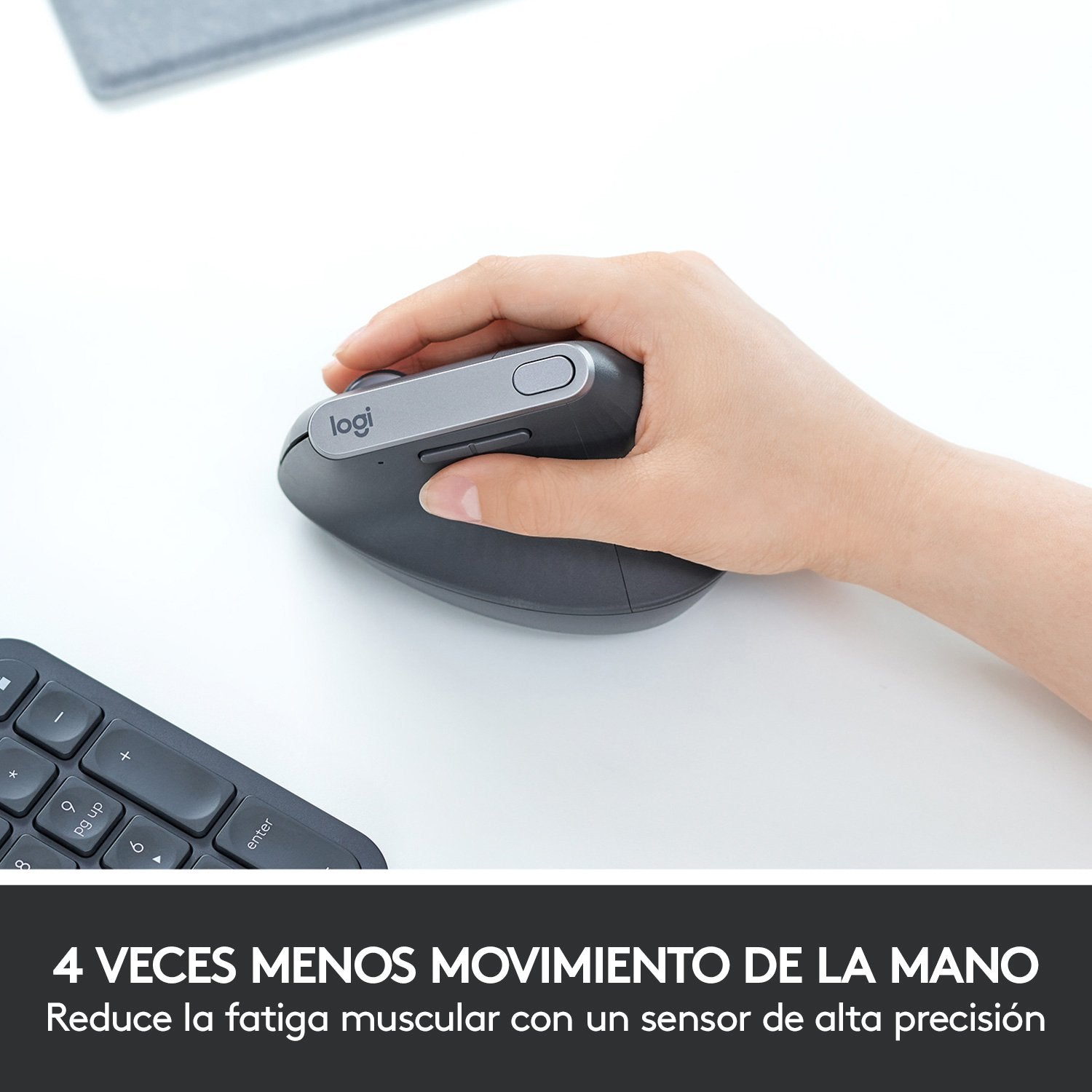 EAN 5099206081901 - Logitech 910-005448 ratón Oficina mano derecha RF Wireless + Bluetooth Óptico 4000 DPI imagen 10