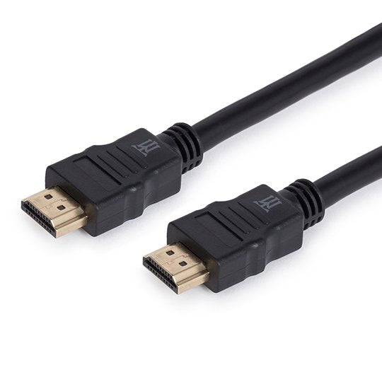 Basic Cable Hdmi Maillon Dorado Conector High Speed Bc Negro 1.8m