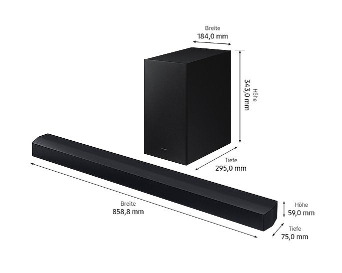 EAN 8806094900651 - Samsung C-Soundbar HW-C460G Negro 2.1 canales 520 W imagen 4
