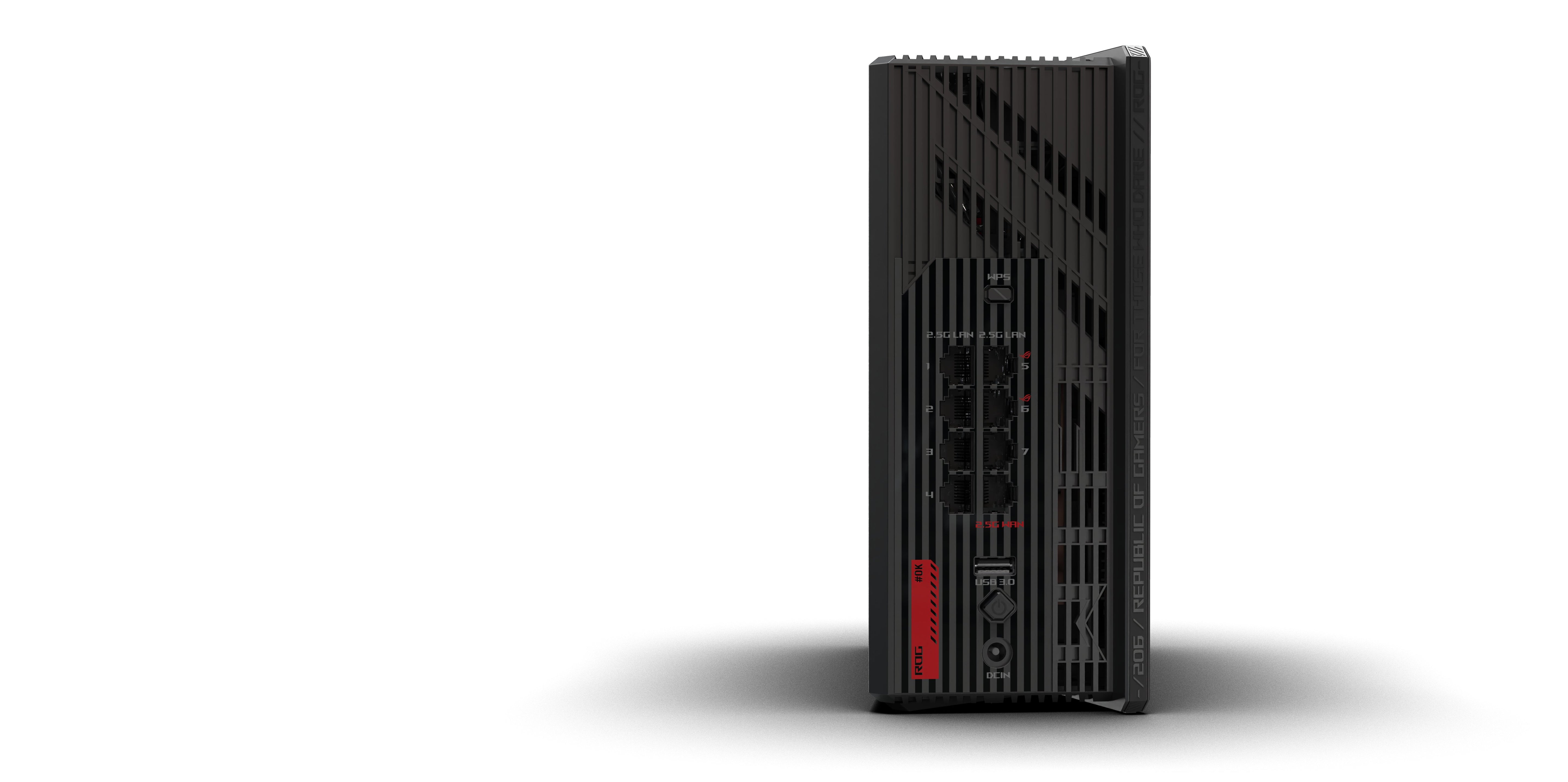 EAN 4711387880555 - ASUS ROG Strix GS-BE18000 router inalámbrico 2.5 Gigabit Ethernet Tribanda (2.4 GHz / 5 GHz / 6 GHz) Negr imagen 7
