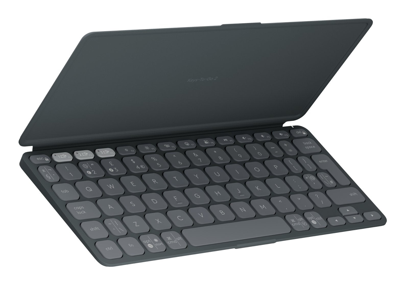 EAN 5099206126022 - Logitech 920-012984 teclado para móvil QWERTY Internacional de EE.UU. Bluetooth Grafito imagen 1
