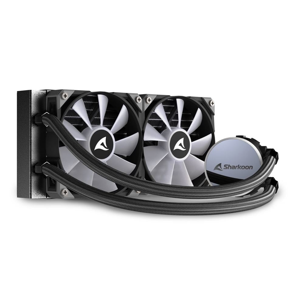 EAN 4044951037995 - Sharkoon S70 rgb Carcasa del ordenador, Procesador Sistema de refrigeración líquida todo en uno 12 cm Neg imagen 4