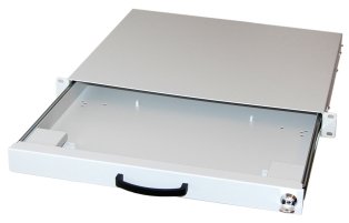 Aixcase 19" Rack 1u Teclado De Trackball Ps2&Usb Lichtgris