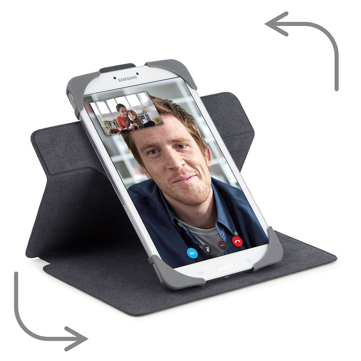 Targus Safe Fit Rotating Universal Con Tapa Para Tableta